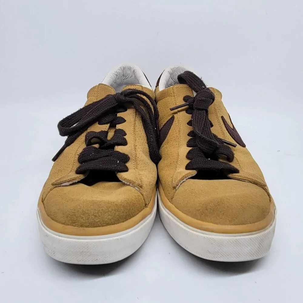 Nike 318333-721 Sweet Classic Mens Mustard Yellow Suede Sneakers US 10 EUR 44
